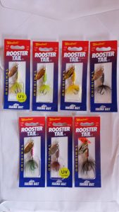 7 Pack of Rooster Tail 1/8 oz. Spinners
